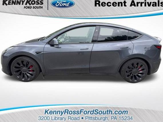 TESLA MODEL Y 2023 7SAYGDEF1PF916591 image
